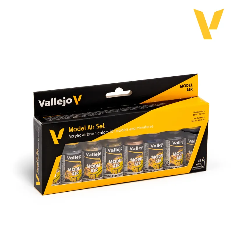 [VL71176] Vallejo Model Air Sets (71176 - Metallic Colors)