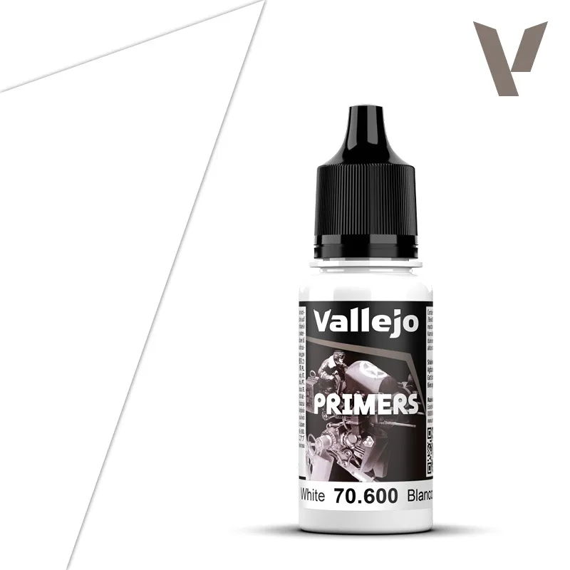 [VL70600] Vallejo Primers (70600 - Primers 18 ml: White)
