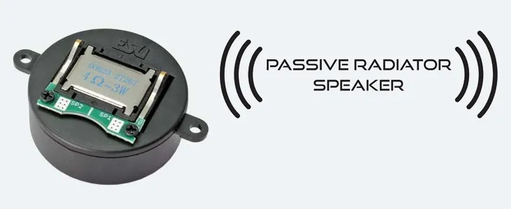 [ESU50349] ESU Speaker D=28mm x 11mm, round, 4 Ohm, Passive Radiator