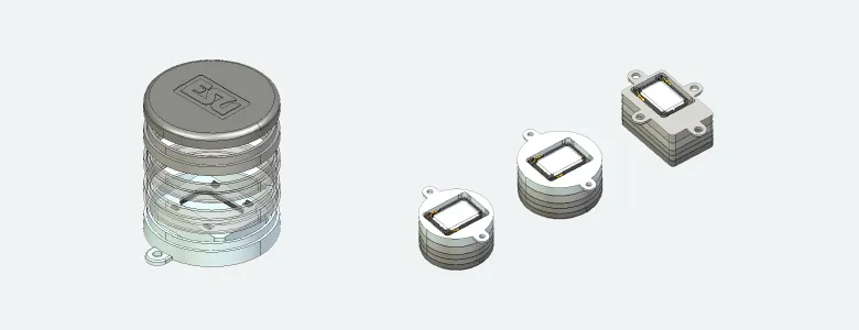 [ESU50341] ESU Speaker set, Single 11x15mm, Modular Soundbox kit for 20mm, 23mm, 16x25mm