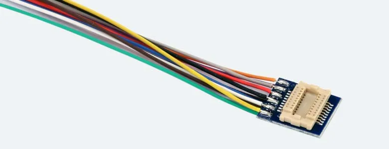 ESU Adapter kabel, Next18 stekker naar losse draden, 88mm