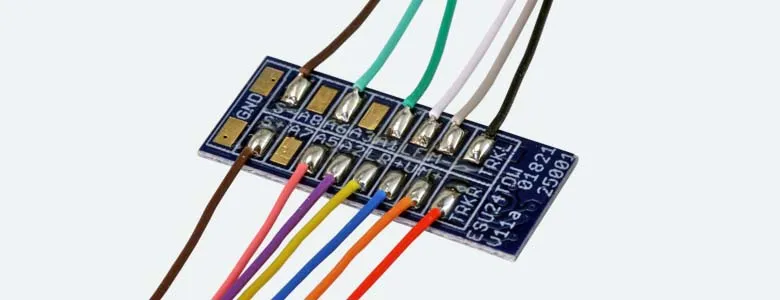ESU Adapter board E24 stekker naar losse draden