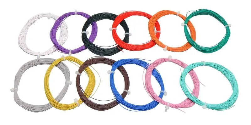 [ESU53910] Decoder draad (36 AWG, Roze, 10 meter)